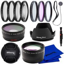 Kit de acessórios de filtro de lente Ultimaxx 58MM para Canon EOS