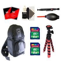 Kit de acessórios de limpeza de câmera 16GB para Nikon D7000 D7200
