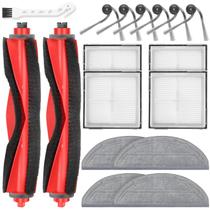 Kit de acessórios de reposição compatível com o aspirador robô Roborock Q10 S5/Q10 S5+/ Q10 X5/Q10 X5+