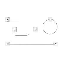 Kit de Acessórios Docol Trip 765606 Cromado Kit de Acessórios Docol Trip 765606 Cromado