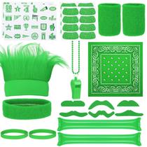 Kit de Acessórios Espírito de Equipe Verde Bonuci com 72 Peças