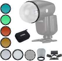 Kit de acessórios Flash LETWING TR-09 para Godox V1, V1 Pro, H200R, AD200 e AD200Pro