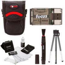 Kit de Acessórios Focus com Estojo e Tripé de 20 cm