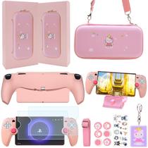 Kit de acessórios GUTIAL para Playstation Portal PS5 - rosa