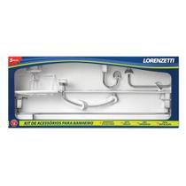 Kit de Acessórios LorenWay 5 Peças - Lorenzetti Kit de Acessórios LorenWay 5 Peças - Lorenzetti