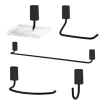 Kit de Acessórios Lorenzetti Lorenway 2000 B30 Preto Kit de Acessórios Lorenzetti Lorenway 2000 B30 Preto