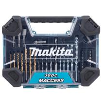Kit de Acessórios Maccess com 38 Peças E-22573 MAKITA Kit de Acessórios Maccess com 38 Peças E-22573 MAKITA