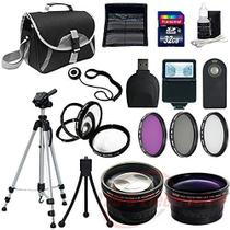 Kit de acessórios macro de 52 mm para Nikon D3200 D3300 D5200 D5300