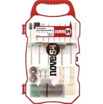 Kit de Acessórios Microrretífica 70 Peças Nove54 - Versatilidade e Desempenho Kit de Acessórios Microrretífica 70 Peças Nove54 - Versatilidade e Desempenho