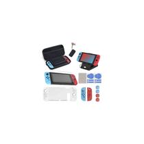 Kit de acessórios Nintendo Switch 16 em 1 com capa e proteção de tela