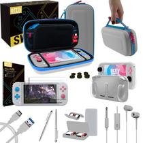 Kit de Acessórios Orzly para Nintendo Switch Lite com Capa e Mais
