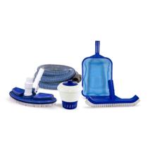 Kit de acessorios p/ limpeza p/ piscina inflavel leve plus - brustec Kit de acessorios p/ limpeza p/ piscina inflavel leve plus - brustec