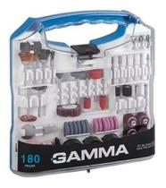 Kit de Acessórios p/ Micro Retifica 180 Peças - Gamma