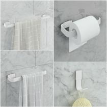 Kit De Acessórios Para Banheiro 4 Peças Stander Branco