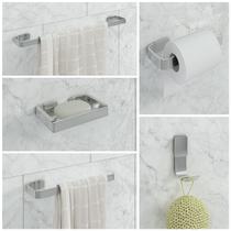 Kit De Acessórios Para Banheiro 5 Peças Stander