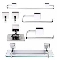 Kit de Acessórios Para Banheiro 7 Peças Misú 006547 Jackwal