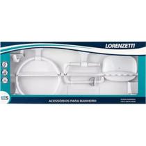 Kit de Acessórios para Banheiro com 5 Peças - 2000 F24 Branca Lorenzetti