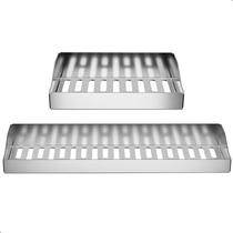 Kit de Acessórios Para Banheiro Inox 2 Pçs U.Master Slim DF Kit de Acessórios Para Banheiro Inox 2 Pçs U.Master Slim DF