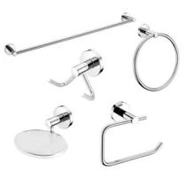 Kit de Acessorios para Banheiro Linea Metal Stilo Primafer PR2804