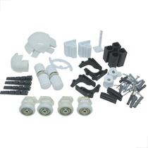 Kit De Acessórios Para Box De Banheiro de Canto - Branco Kit De Acessórios Para Box De Banheiro de Canto - Branco