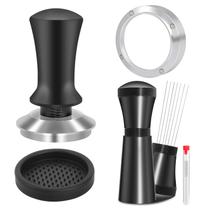 Kit de acessórios para café expresso Reoszeank 51 mm com tamper, ferramenta WDT
