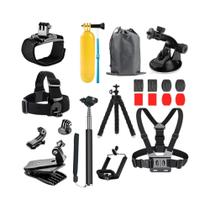 Kit De Acessórios Para Câmeras De Ação GoPro Hero 12 11 10 9 8 7 6 5 4 Max Session YI 4K SJCAM EKEN