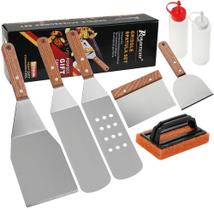 Kit de Acessórios para Chapa ROMANTICIST 8 Peças em Aço Inoxidável