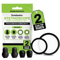 Kit de acessórios para estetoscópio Durabasics Classic 3, Cardiology 3 e 4 Kit de acessórios para estetoscópio Durabasics Classic 3, Cardiology 3 e 4