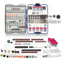 Kit de Acessórios para Ferramenta Rotativa Rongda 652 Peças Compatível com Dremel