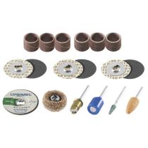 Kit de acessórios para ferramentas rotativas Dremel EZ686-01 EZ Lock