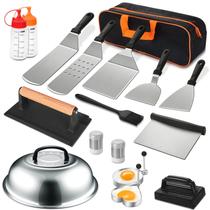 Kit de acessórios para grelhar Conjunto de aço inoxidável EWFEN 18PCS