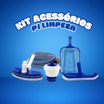 Kit De Acessórios Para Limpeza Leve Plus Para Piscina