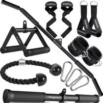 Kit de Acessórios para Máquina de Cabos Kinglotus com Barra de 100 cm