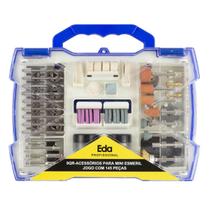 Kit de acessorios para Micro Retifica 145pc Eda