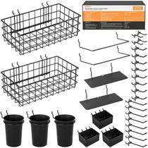Kit de acessórios para organizador Peg Board INCLY 30PCS Kit de acessórios para organizador Peg Board INCLY 30PCS