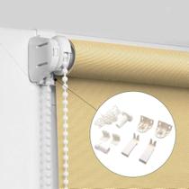 Kit De Acessórios Para Persiana De Rolo De 17mm, Suportes De 2m, Conjunto De Controlador De Corrente