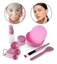 Kit De Acessorios Para Skincare E Preparo De Mascara Facial 9 Pcs Kit De Acessorios Para Skincare E Preparo De Mascara Facial 9 Pcs