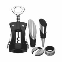 Kit de acessórios para vinho 5pcs inox harmoniza tramontina