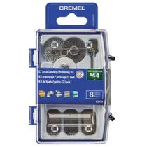 Kit de acessórios rotativos Dremel EZ726-01 EZ Lock Conjunto de 8 peças