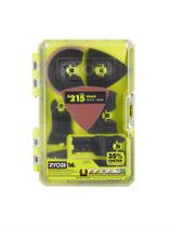 Kit de acessórios RYOBI Oscillating Multi-Tool de 16 peças