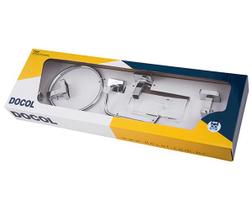 Kit de Acessórios Trip com 5 Peças Cromado - Docol - 00765606 - Unitário