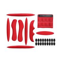 Kit De Acolchoamento Para Capacete De Ciclismo De Motocicleta, 27 Peças De Substituição De Esponja