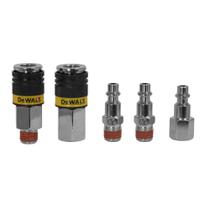 Kit de acoplador e plugue DEWALT DXCM036-0208 NPT de 1/4 de polegada Kit de acoplador e plugue DEWALT DXCM036-0208 NPT de 1/4 de polegada