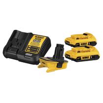 Kit de adaptador de bateria DEWALT 18V a 20V com 2 baterias e carregador