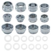 Kit de Adaptadores para Torneira JVNZAM com 12 Peças em Latão Kit de Adaptadores para Torneira JVNZAM com 12 Peças em Latão