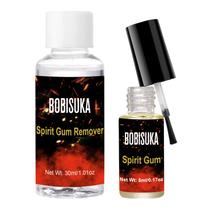 Kit de adesivo e removedor BOBISUKA Spirit Gum 5mL e 30mL Kit de adesivo e removedor BOBISUKA Spirit Gum 5mL e 30mL