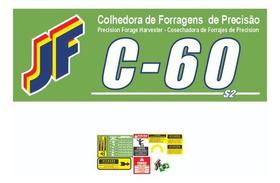 Kit De Adesivo Forrageira Jf C 60 Kit De Adesivo Forrageira Jf C 60