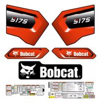 Kit de Adesivos Compatível Bobcat S175 2020 Kit de Adesivos Compatível Bobcat S175 2020