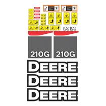Kit de Adesivos Compatível Deere 210G LC UV (31pç) Kit de Adesivos Compatível Deere 210G LC UV (31pç)