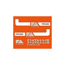 Kit de Adesivos Compatível Fiatallis FR12M (6 pçs) Kit de Adesivos Compatível Fiatallis FR12M (6 pçs)
